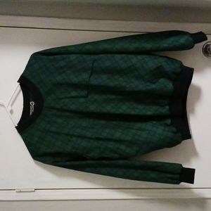 Sunderland Of Scotland The Weatherbeater Golf  Classic Pullover Tartan Men's M